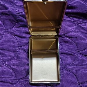 Colibri Gold plated Cigarette Case Made In Germany.